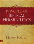 Principles Of Biblical Hermeneutics by Hartill: 9780310272557