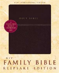 NIV Family Bible: Keepsake Edition: 9780310438120