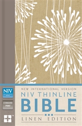 NIV Thinline Bible (Linen Edition): 9780310443698