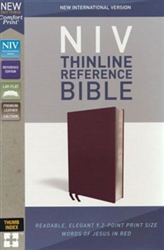 NIV Thinline Reference Bible (Comfort Print): 9780310449645