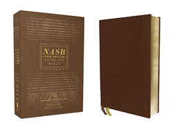 NASB Thinline Bible (Comfort Print): 9780310456292