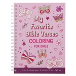 My Favorite Bible Verses Coloring For Girls: 9780638002287