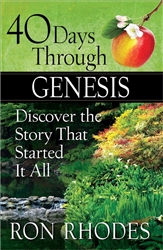 40 Days Through Genesis by Rhodes: 9780736960960
