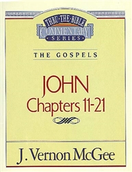 Comt-Thru The Bible/John: Chapters 11-21 by McGee: 9780785206859