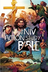 NIV The Action Study Bible-Hardcover: 9780830772544