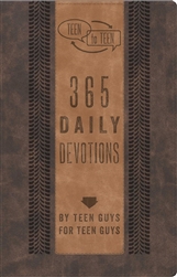 Teen To Teen: 365 Daily Devotions By Teen Guys For Teen Guys: 9781433687839