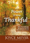 The Power Of Being Thankful by Meyer: 9781455517336