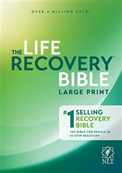 NLT Life Recovery Bible/Large Print: 9781496427571