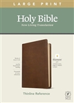 NLT Large Print Thinline Reference Bible/Filament Enabled Edition: 9781496444882