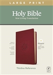 NLT Large Print Thinline Reference Bible/Filament Enabled Edition: 9781496444899