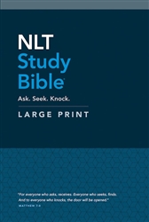 NLT Study Bible/Large Print: 9781496445438