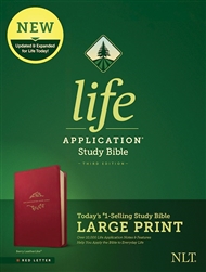 NLT Life Application Study Bible/Large Print (Third Edition): 9781496446848