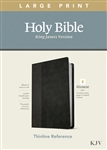 KJV Large Print Thinline Reference Bible/Filament Enabled Edition: 9781496447159
