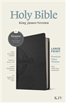 KJV Large Print Premium Value Thinline Bible, Filament Enabled Edition: 9781496460578