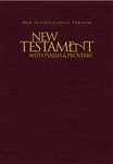 NIV New Testament With Psalms And Proverbs: 9781563206634
