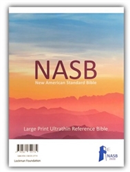 NASB 2020 Large Print Ultrathin Reference Bible: 9781581351736
