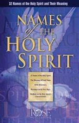 Names Of The Holy Spirit Pamphlet: 9781596362086