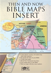 Rose Bible Map Insert:  9781596362932