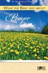 What The Bible Says About Prayer Pamphlet: 9781596364561