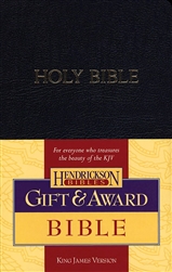 KJV Gift And Award Bible: 9781598560206