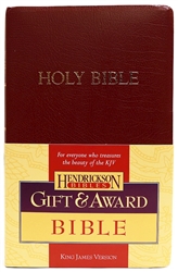 KJV Gift And Award Bible: 9781598560220