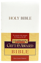 KJV Gift And Award Bible: 9781598560268
