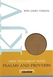 KJV New Testament With Psalms & Proverbs: 9781598562446