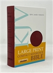 KJV Large Print Compact Reference Bible: 9781598565591
