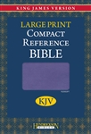 KJV Large Print Compact Reference Bible: 9781598566208