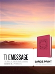 The Message/Large Print Bible (Numbered Edition): 9781631466762