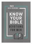 Know Your Bible Devotions For Men: 9781636092065