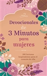 Devocionales de 3 Minutos Para Mujeres: 9781636094113