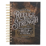 Journal-Wirebound-God Is Our Refuge and Strength Psalm 46:1: 9781639521142