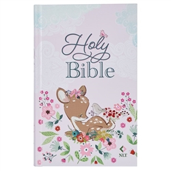 Bible NLT For Infants-Hardcover-Pink:  9781639524716