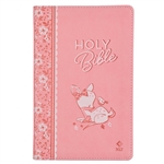 Bible NLT For Infants-Faux Leather-Pink: 9781639524723