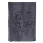 Journal-Classic LuxLeather-Be Strong & Courageous: 9781642720129