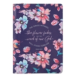 Journal-Classic LuxLeather-The Word Of Our God Will Stand Forever-Floral:  9781642725902