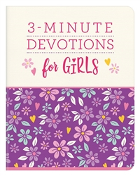 3-Minute Devotions For Girls: 9781643522678