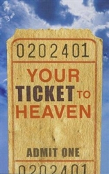 Tract-Your Ticket to Heaven (KJV): 9781682162910