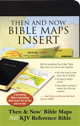 KJV Thinline Reference Bible w/Then & Now Bible Maps Insert: 9781683071860