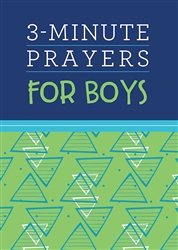 3-Minute Prayers For Boys: 9781683229995