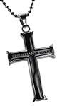 Necklace-Black Iron Cross: 999913720634