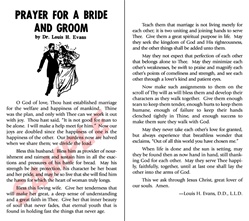 Prayer For A Bride And Groom