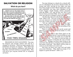 Salvation or Religion