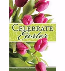 Bulletin-Easter-Celebrate Easter (Job 19:5): 730817356068