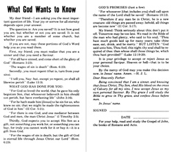 What God Wants to Know