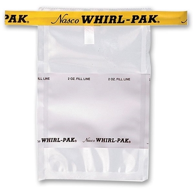 2oz Whirl-Pak Write-On Bags