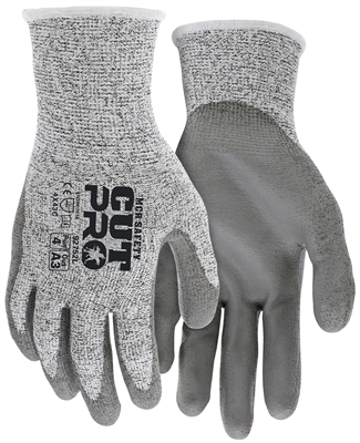 MCR Safety Cut ProÂ® 13 Gauge HyperMaxâ„¢ Shell PU Gloves