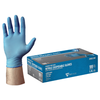 West Chester Blue Nitrile Gloves