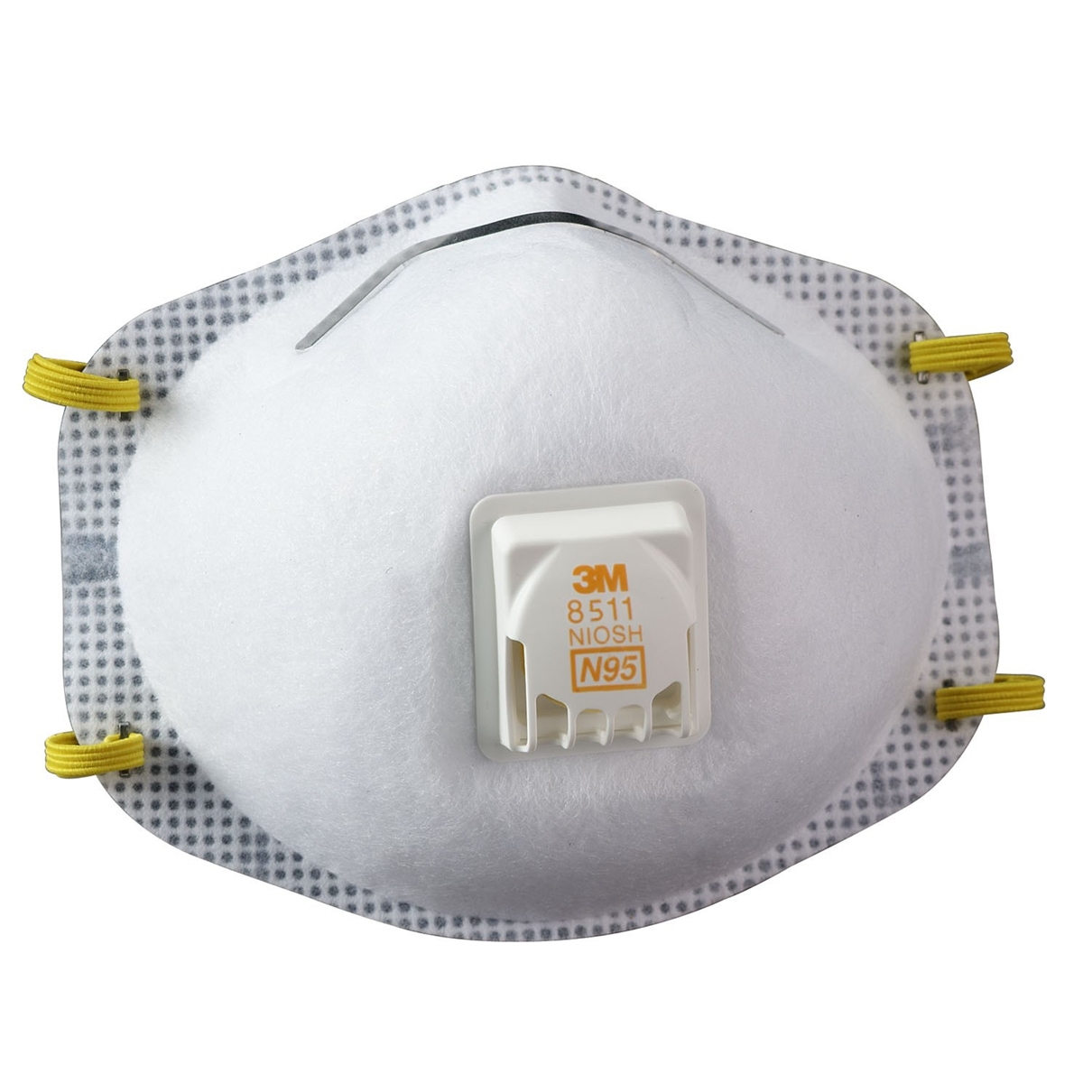 3M #8511 N95 Dust Mask With Exhalation Valve